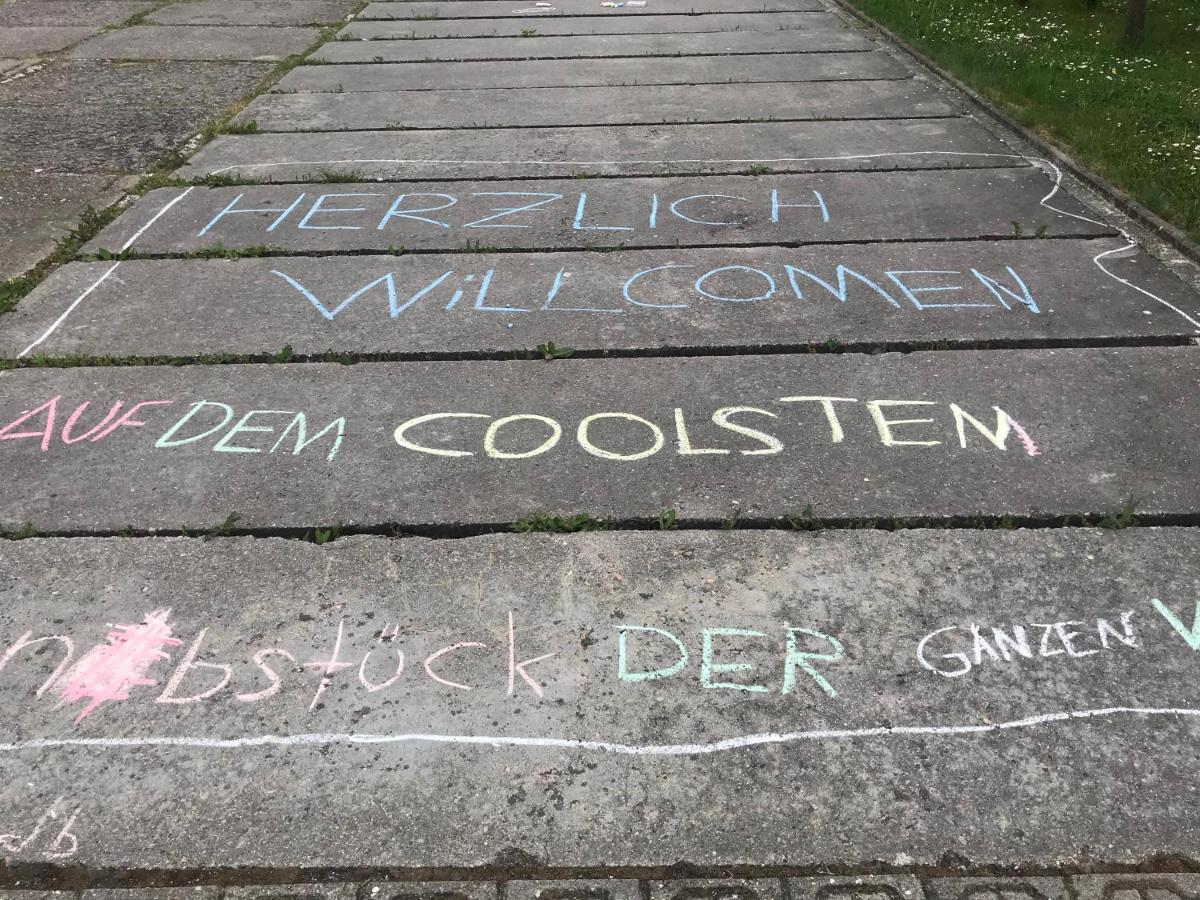 Ferienwohnung Am Grünen Band Hellingen Exterior foto
